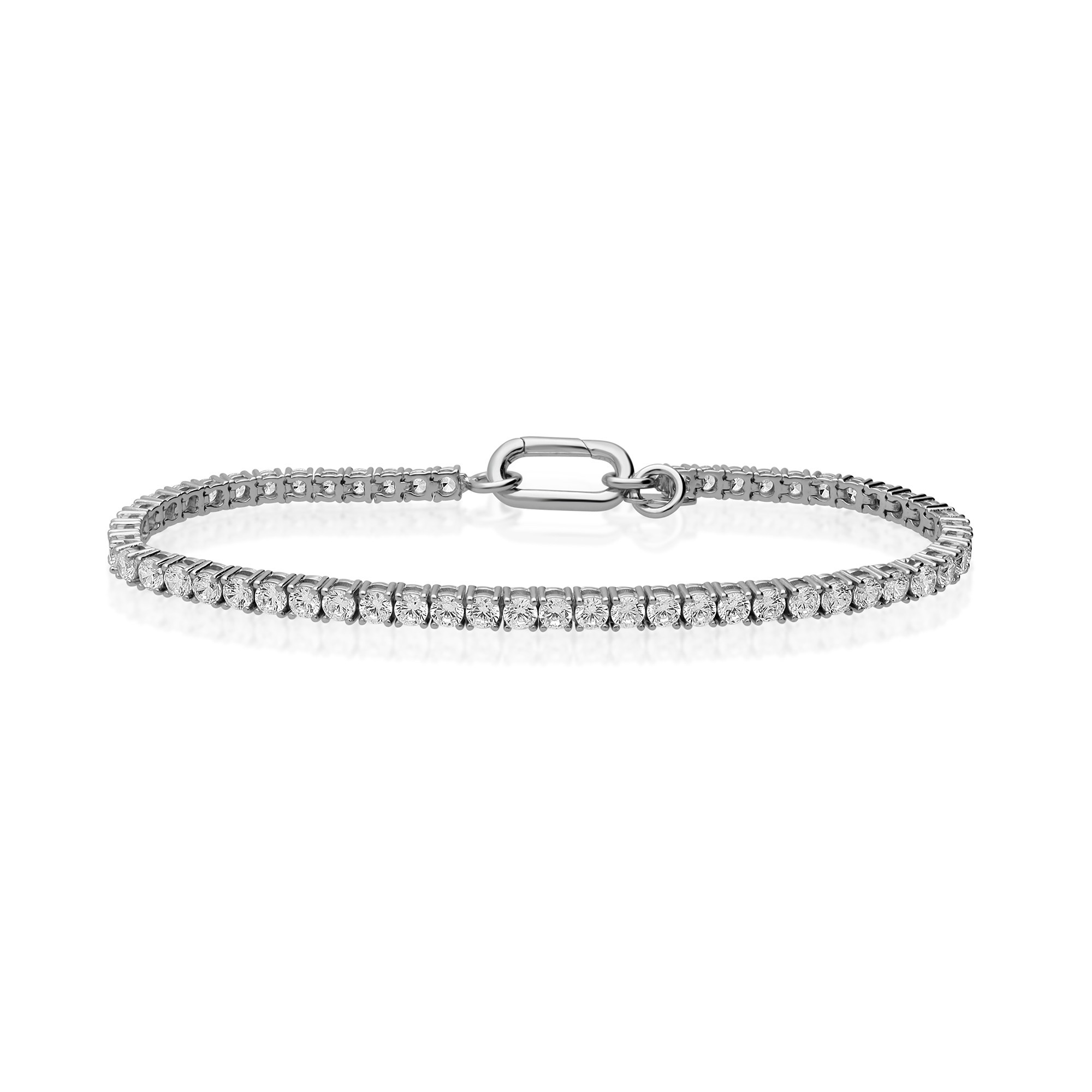 925 sterling silver tennis bracelet - ALFIERI & ST. JOHN 925