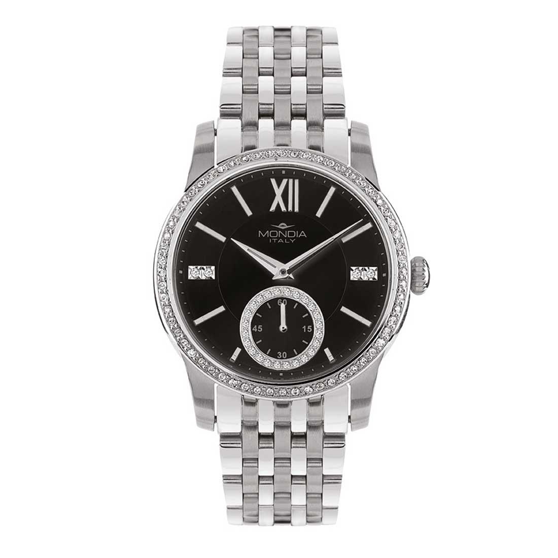 Watch analogue 36mm stainless steel case - MONDIA ITALY