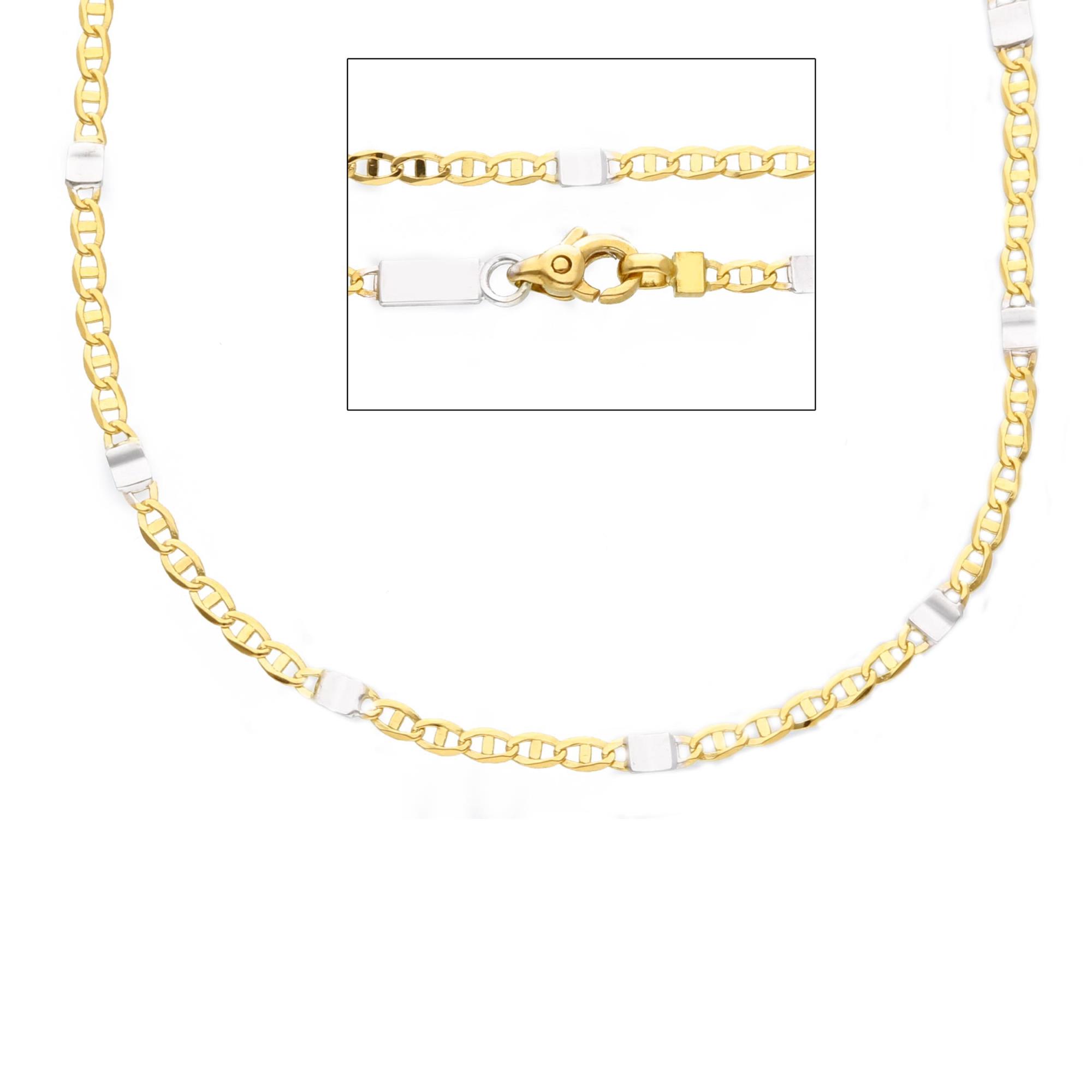 Men's necklace flat chain - ORO&CO