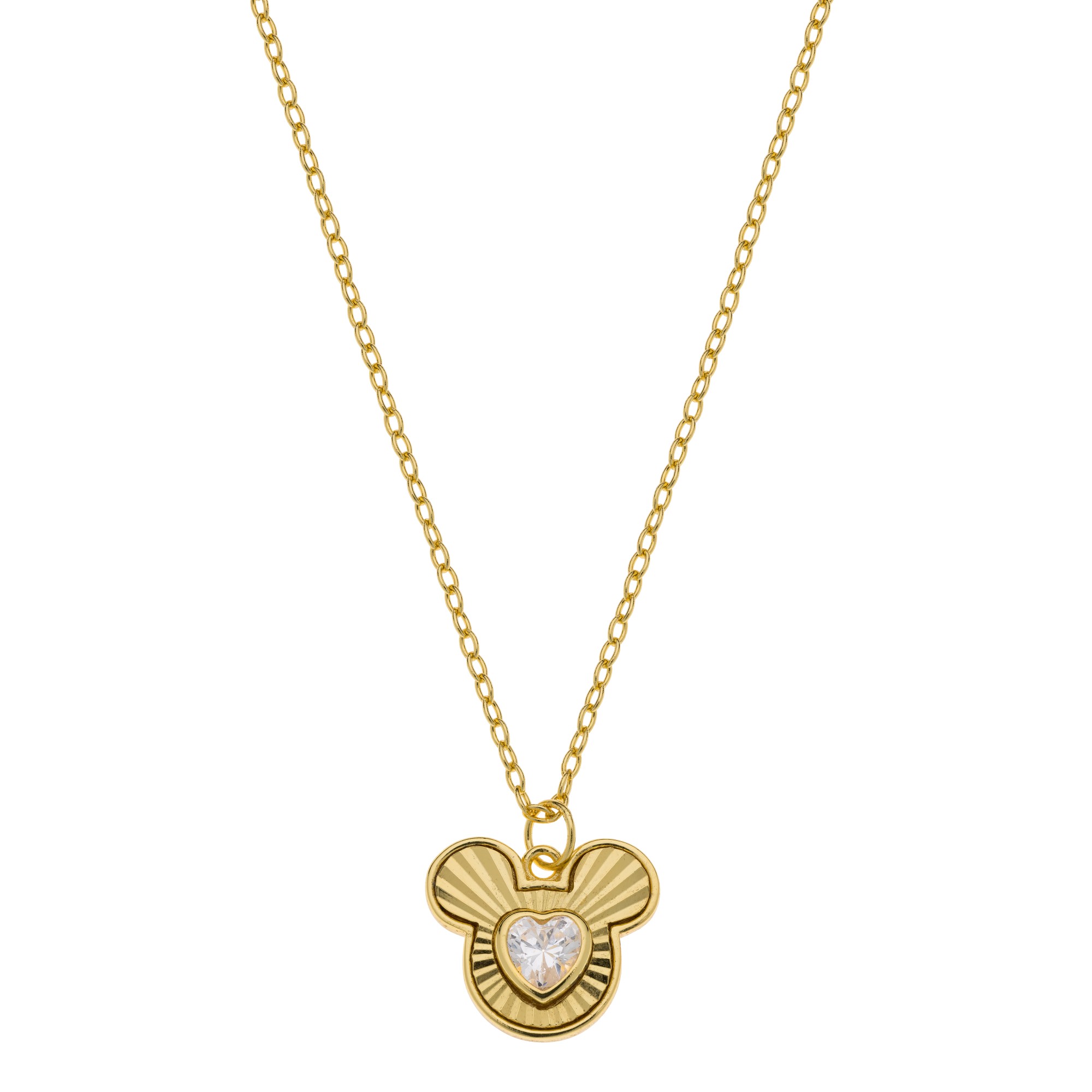 Collana in argento pendente Mickey Mouse - DISNEY