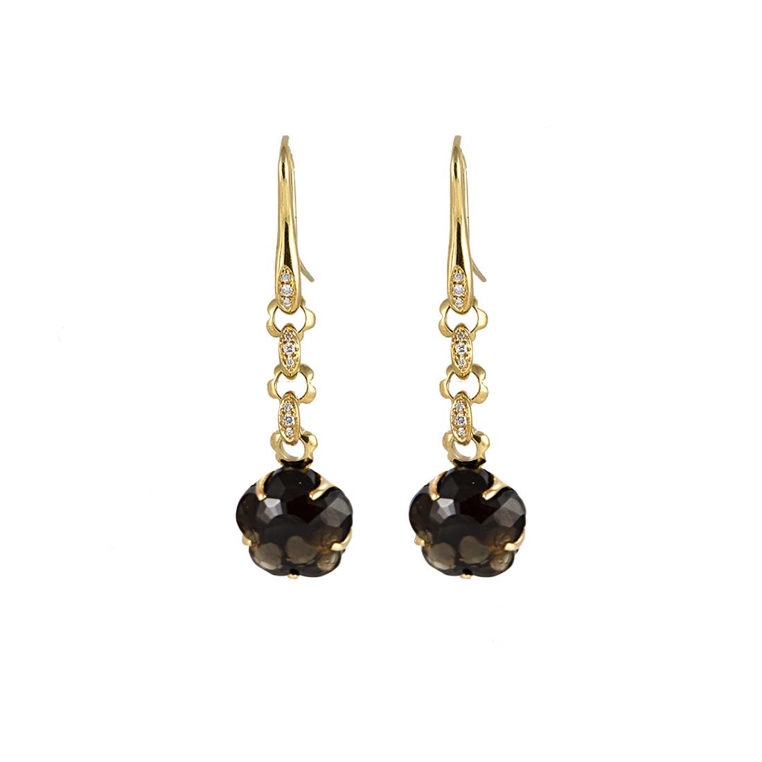 ORECCHINI IN ORO ROSSO BON TON - PASQUALE BRUNI