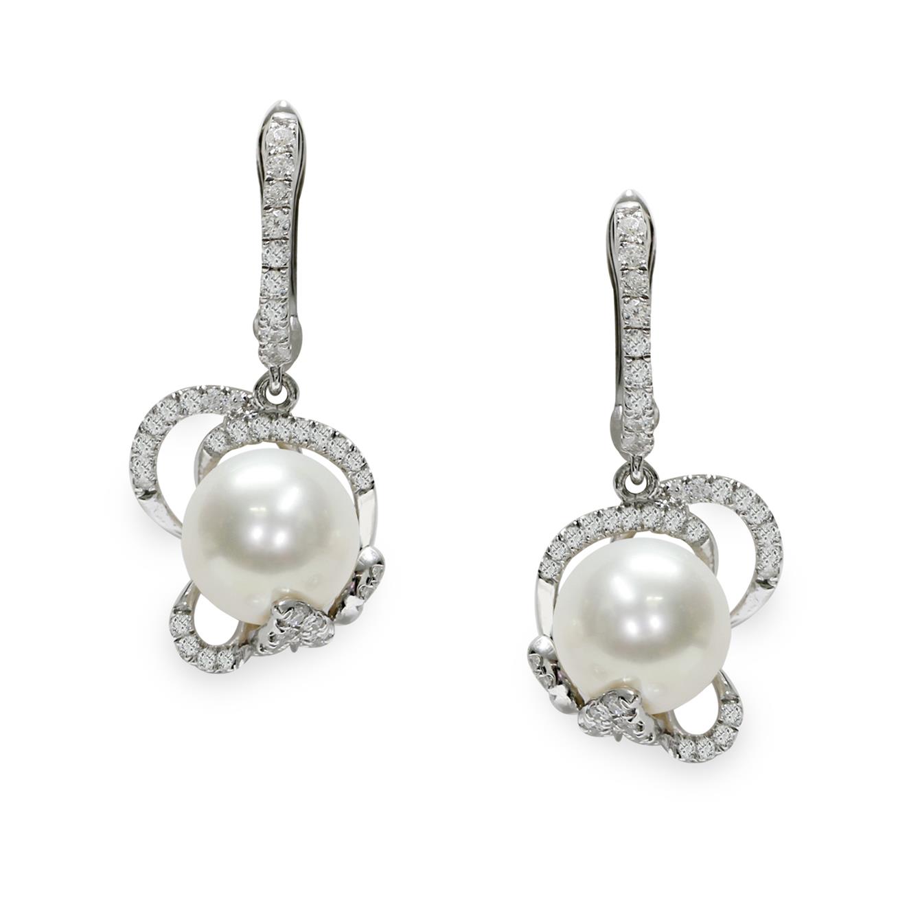 Pendientes con perlas - MAYUMI