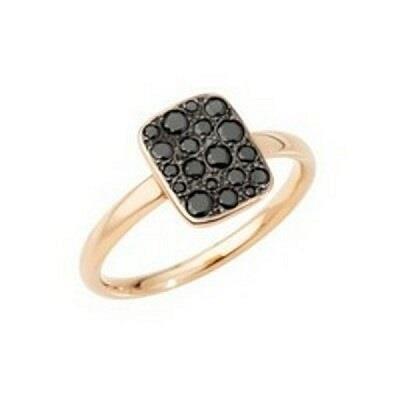 Pomellato ring in rose gold and black diamonds - POMELLATO