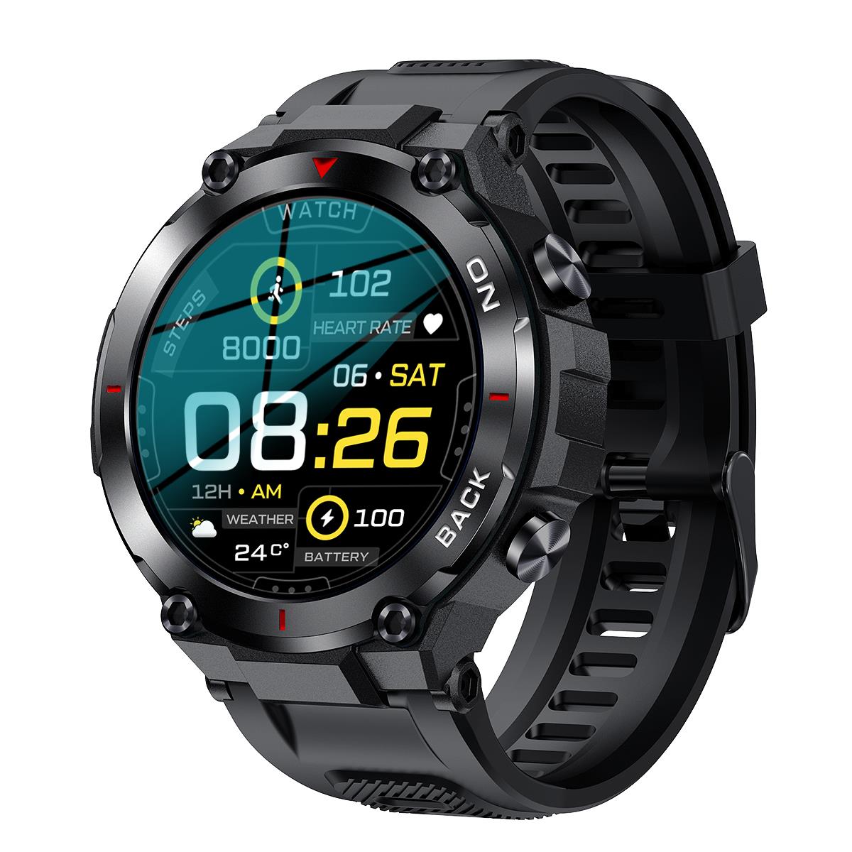 Smartwatch 50 mm plastic case - PAUL EDWARD