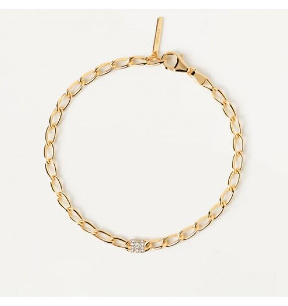 Bracciale Mini Letters M in argento - PDPAOLA