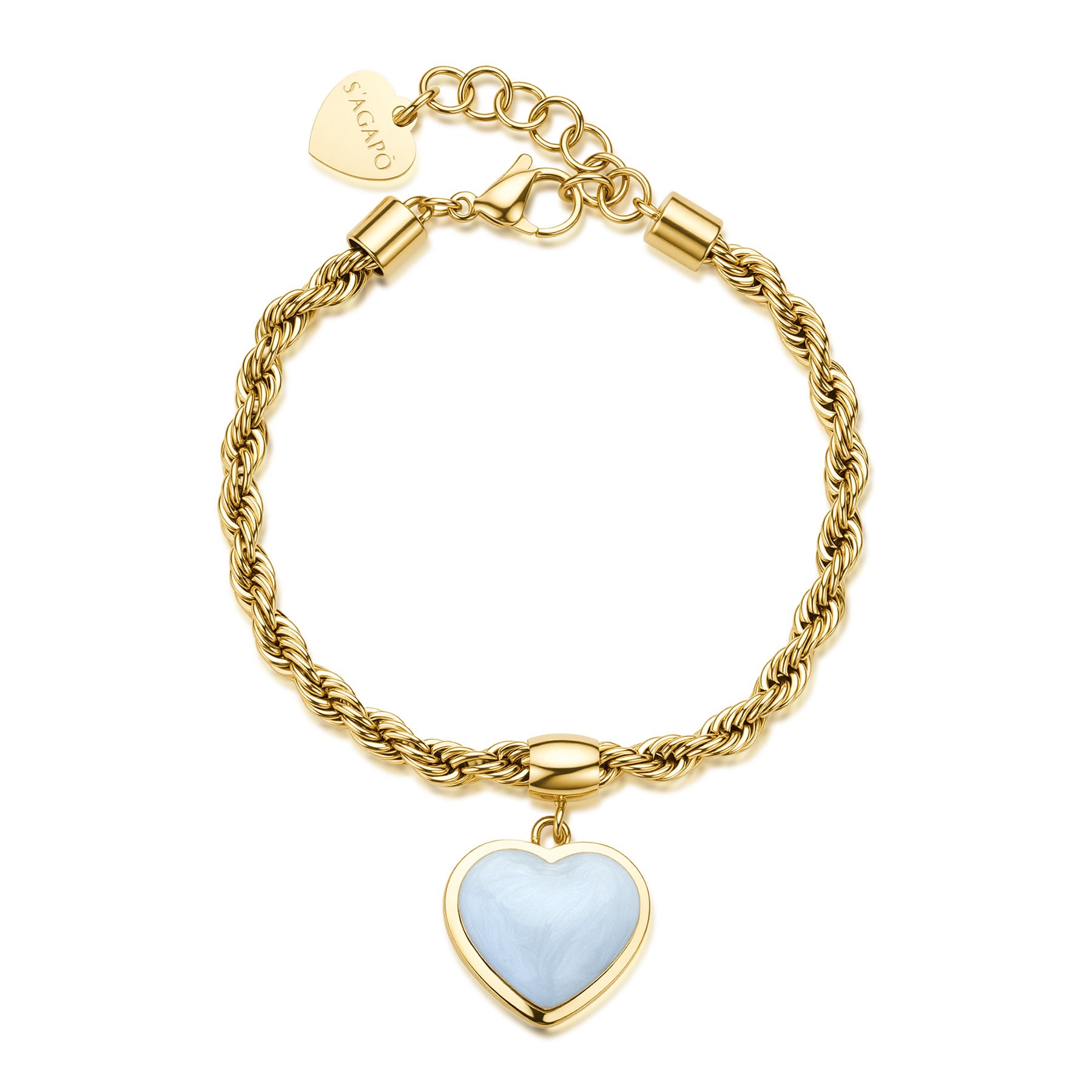 Women's jewelry bracelet S&rsquo;Agap&ograve; Madame 14K gold - S