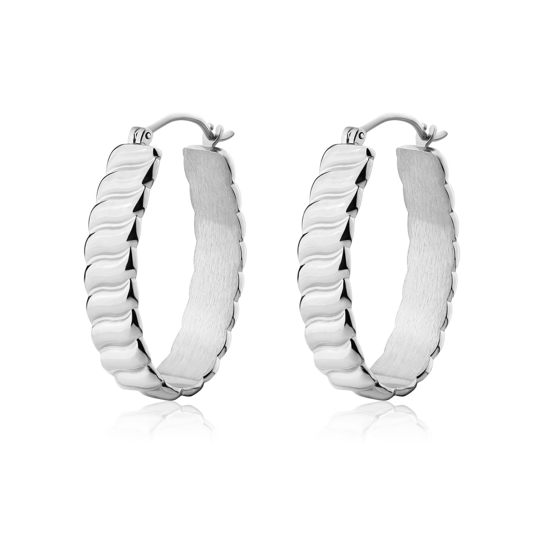 Orecchini Chunky ovali - S