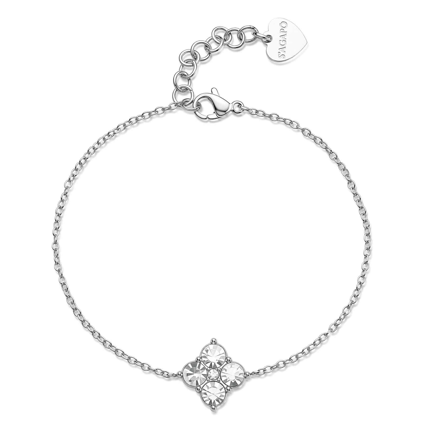 Bracciale donna gioielli S&rsquo;Agap&ograve; Gleam - SAGAPÒ