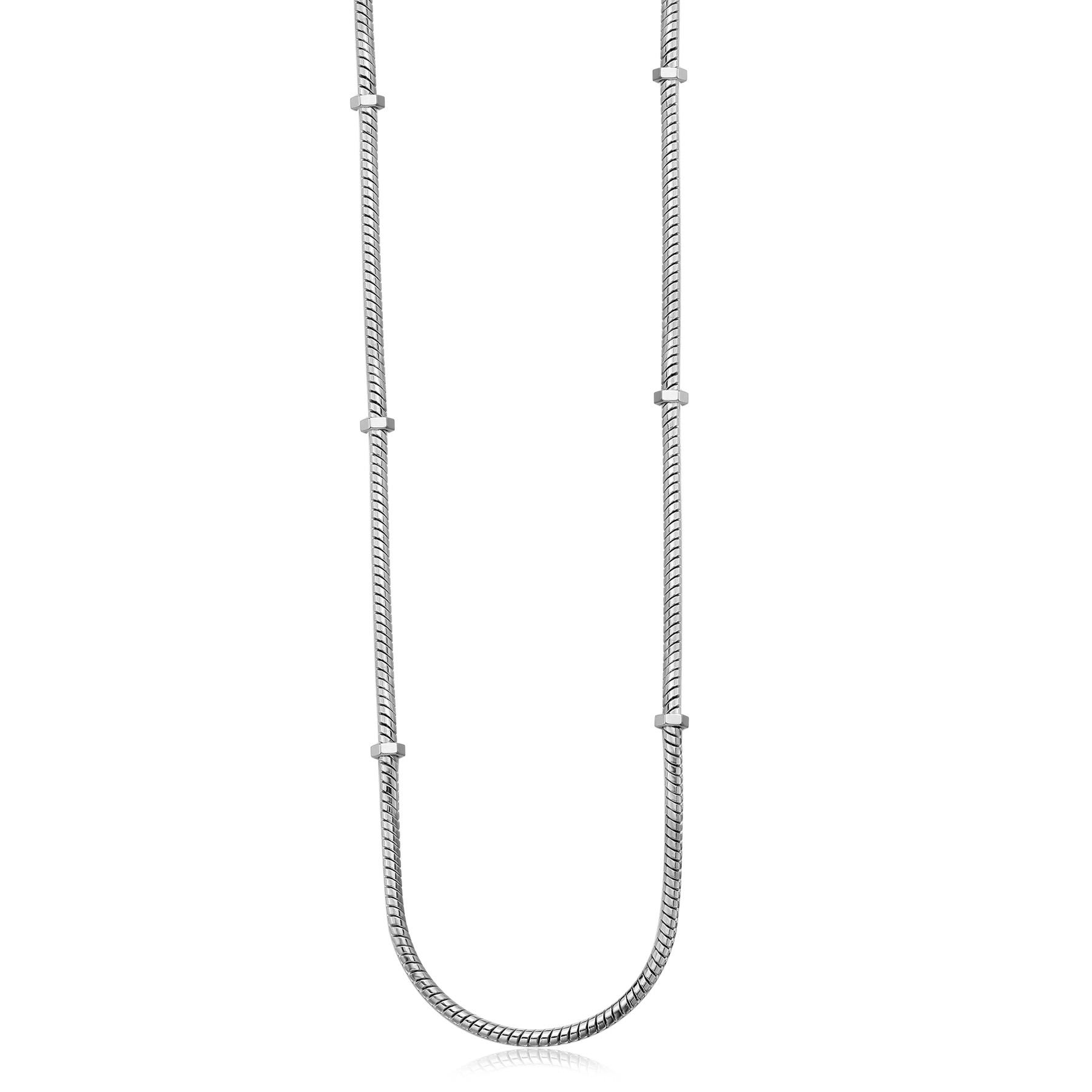 Collana Ripple in acciaio - S