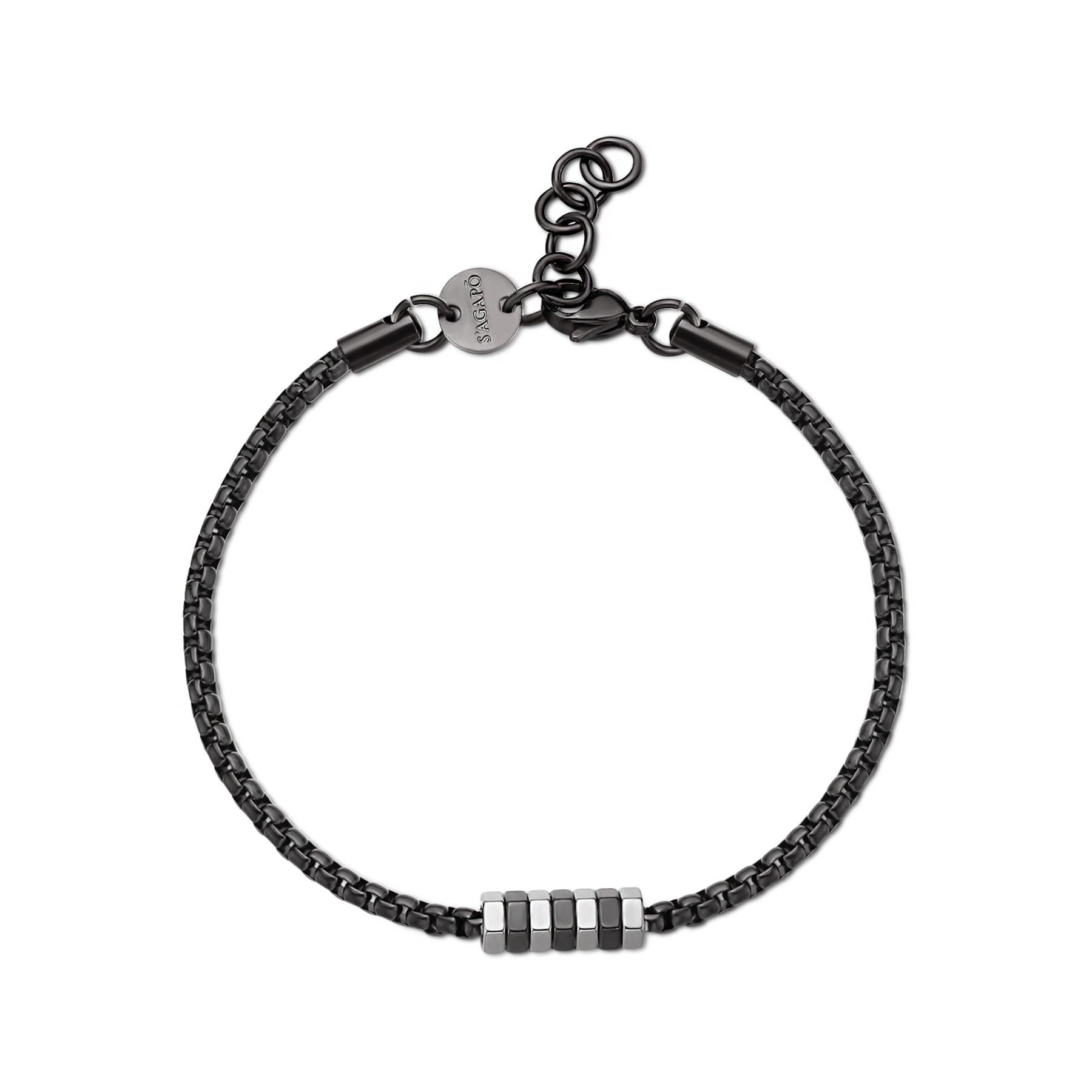 Ripple bracelet in black - S
