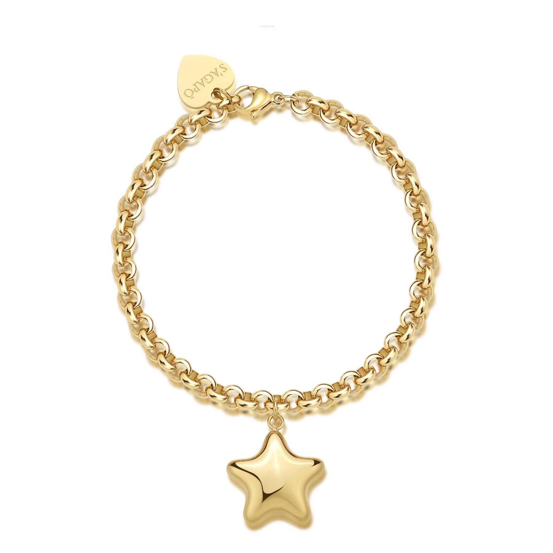 Bracciale Stellar con pendente a stella - S