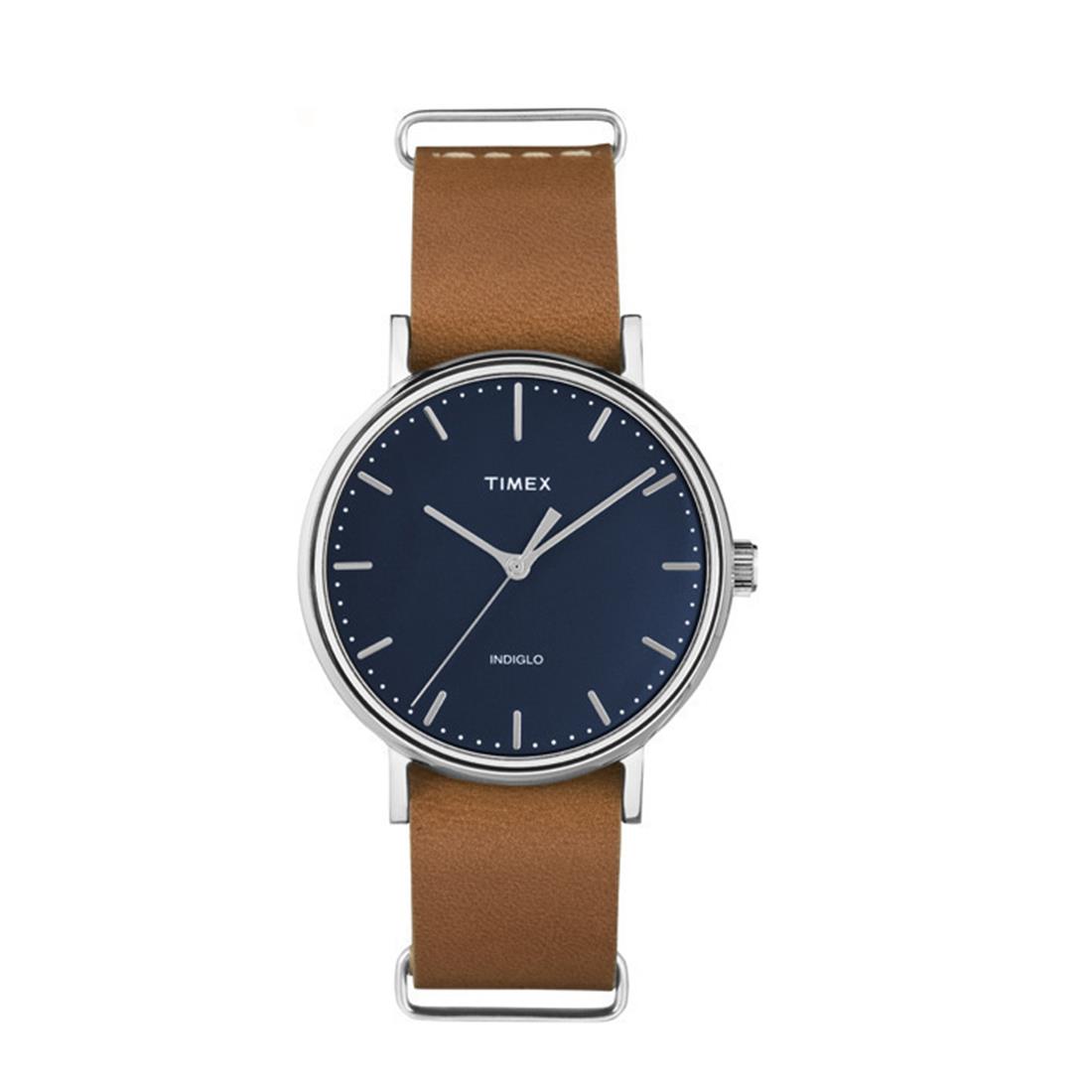 Montre Quartz Trend Design - Mouvement Myota - Boîtier 37 Mm - Occasion (fonctionne Parfaitement)