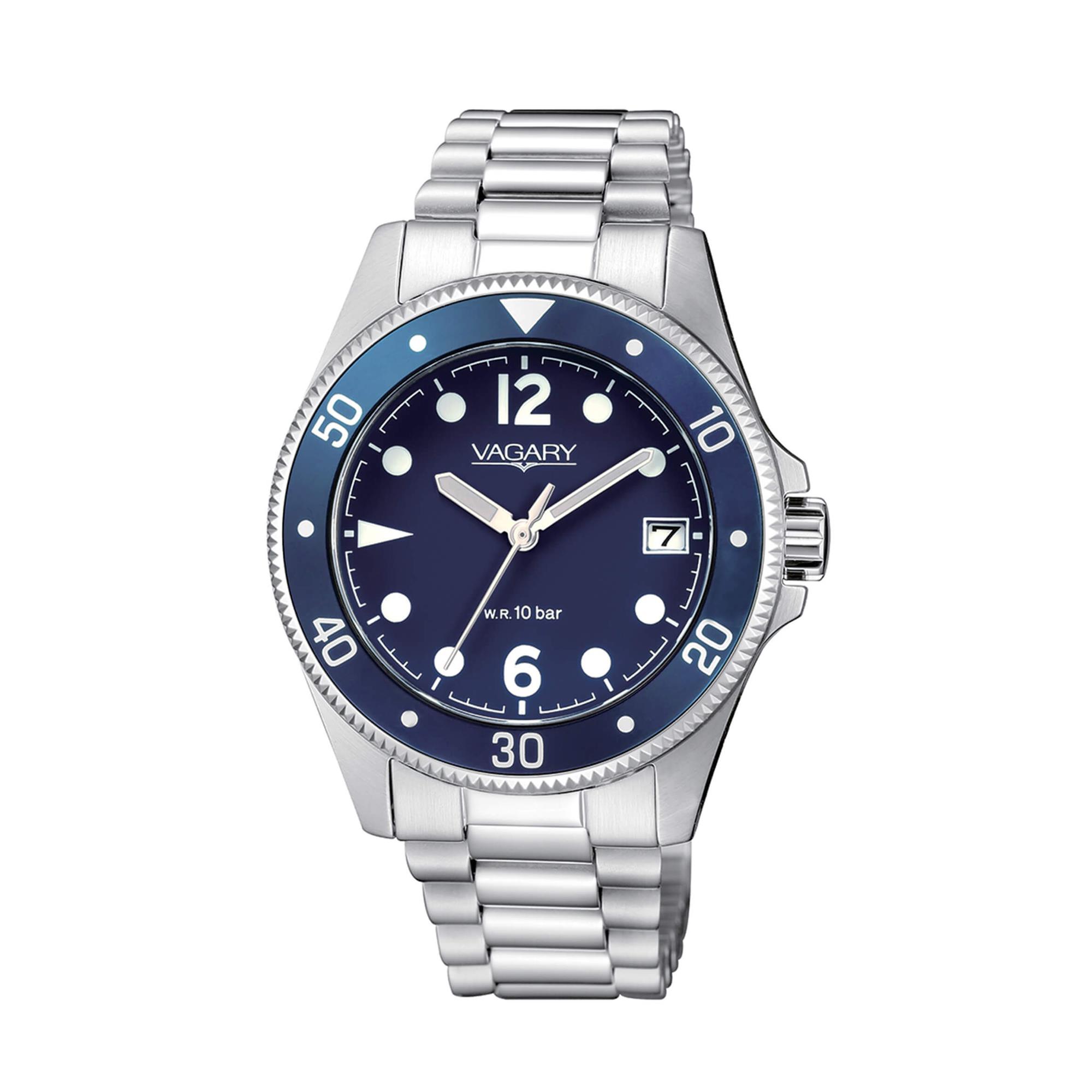 Men's time-only watch with 37 mm case - VAGARY