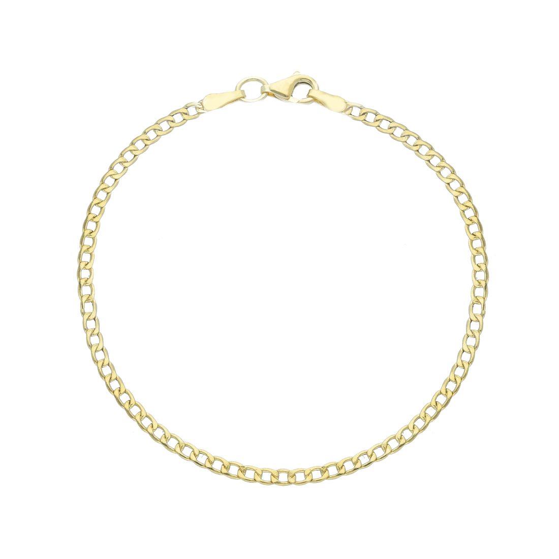 Bracciale da uomo maglia a specchio - ORO&CO