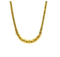 Collana maglia piatta in oro giallo - ORO&CO