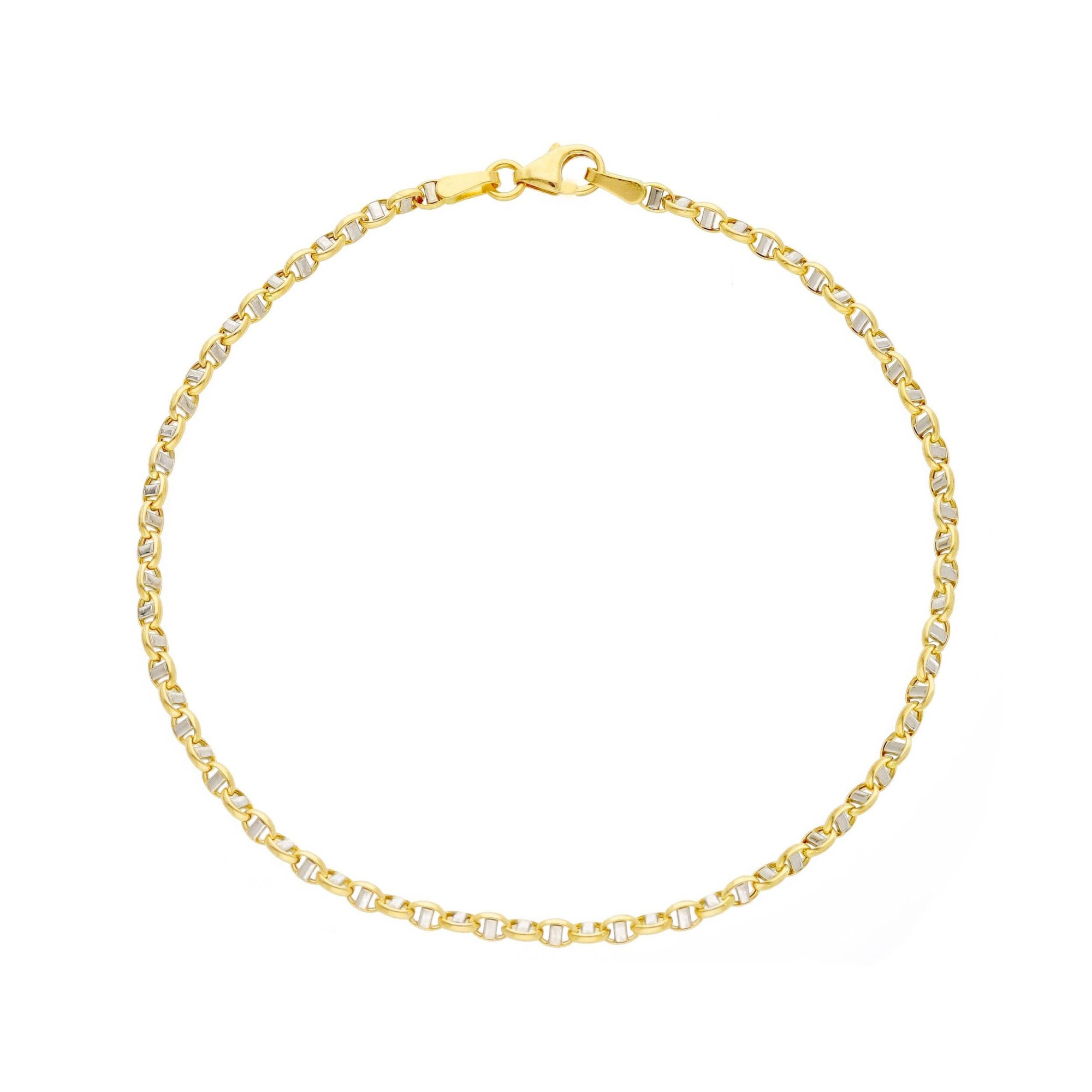 Bracciale in oro bicolore da donna - ORO&CO