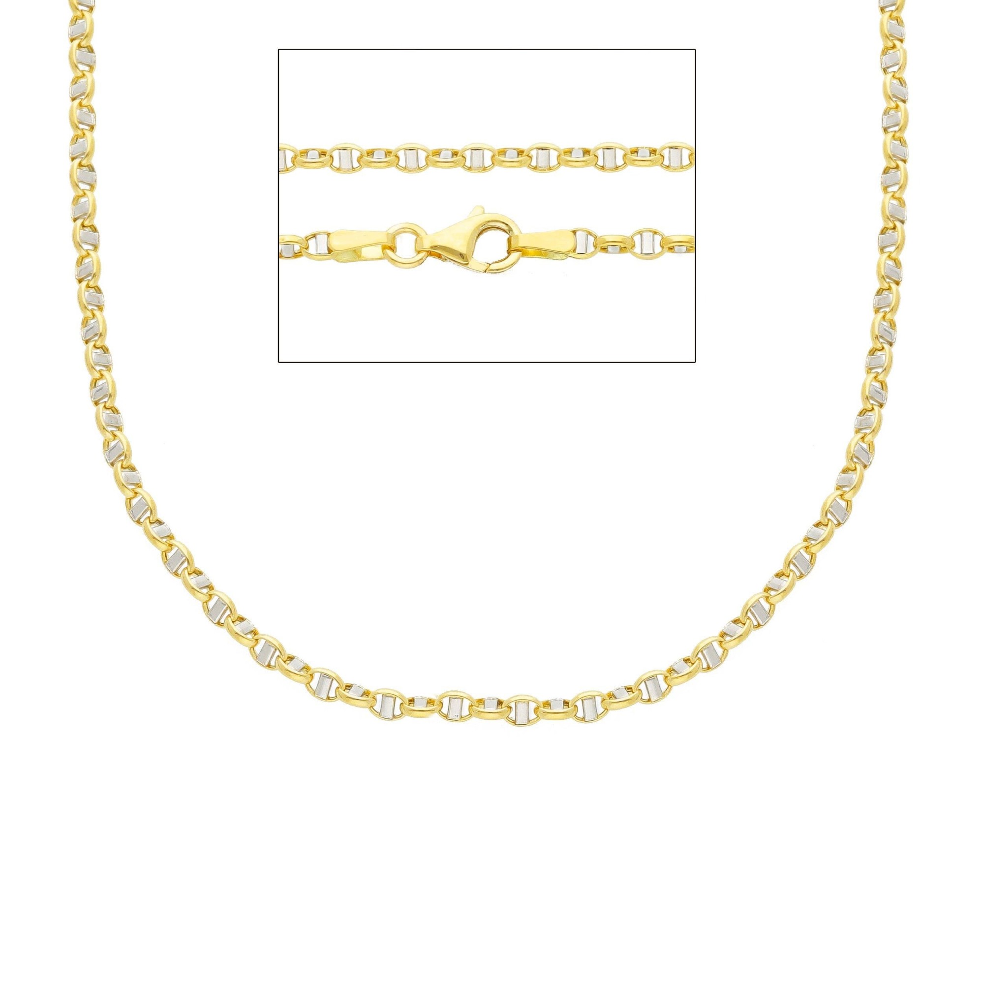 Collana in oro bicolore - ORO&CO