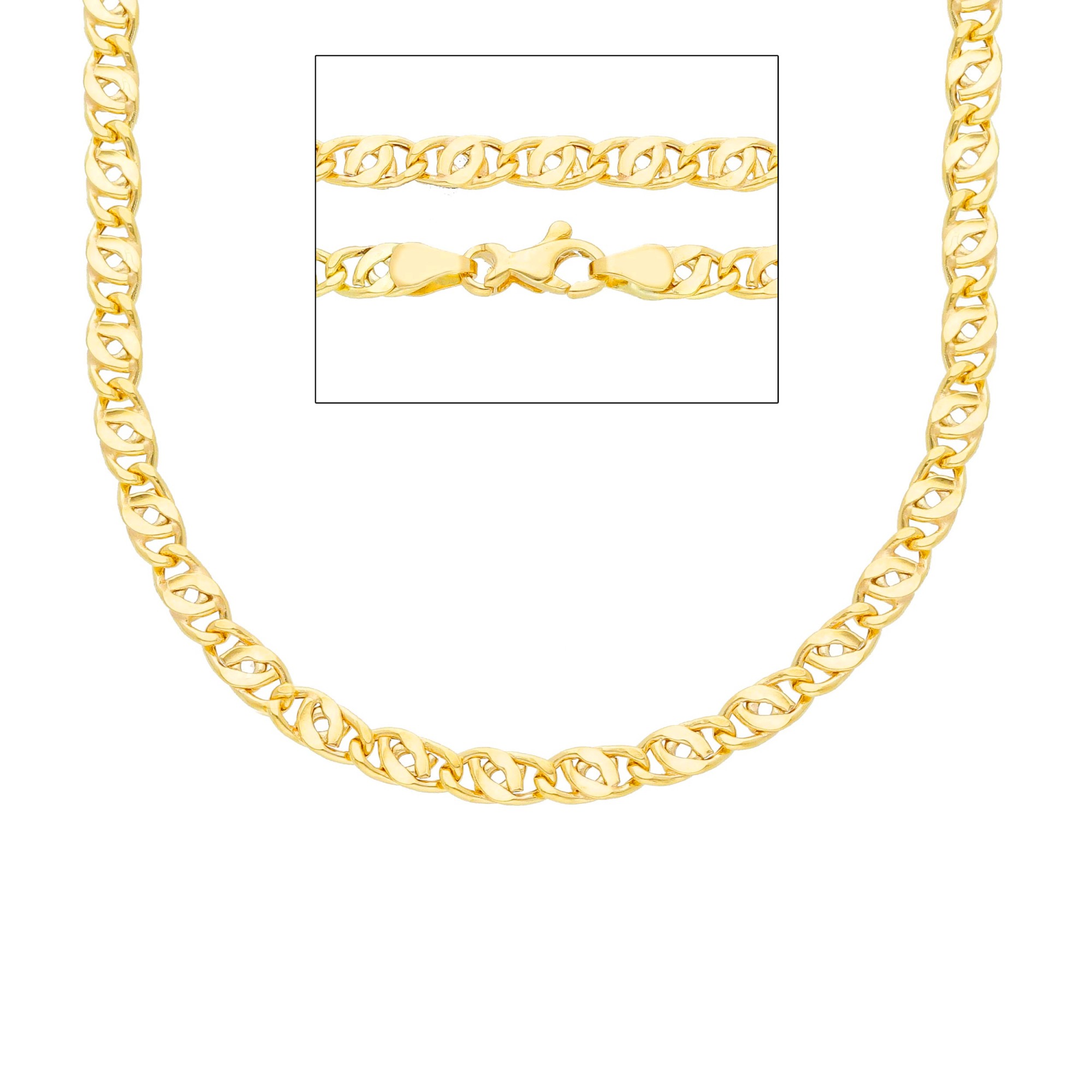 Collana da donna in oro giallo 18 kt - ORO&CO