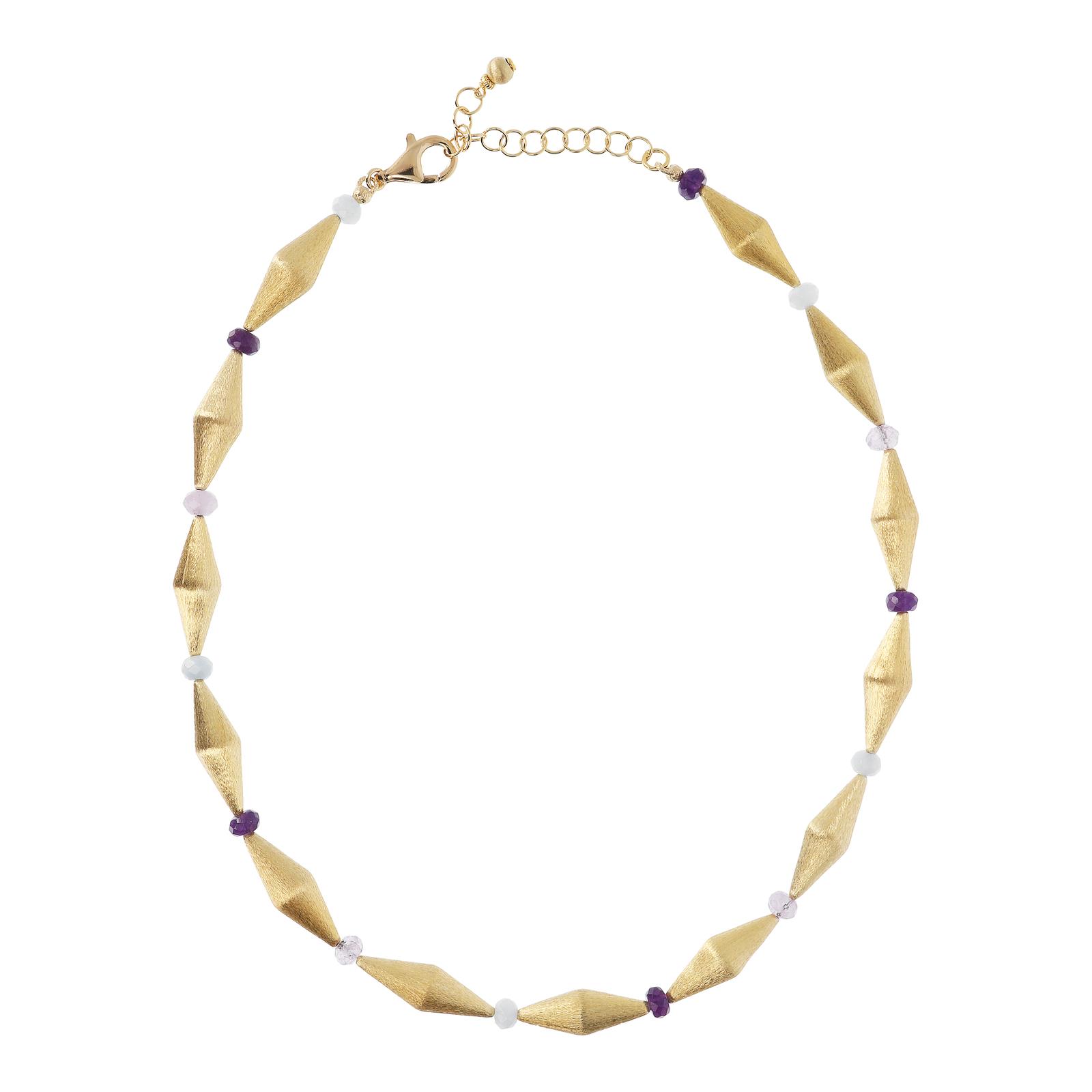 Collana con pietre naturali - ETRUSCA