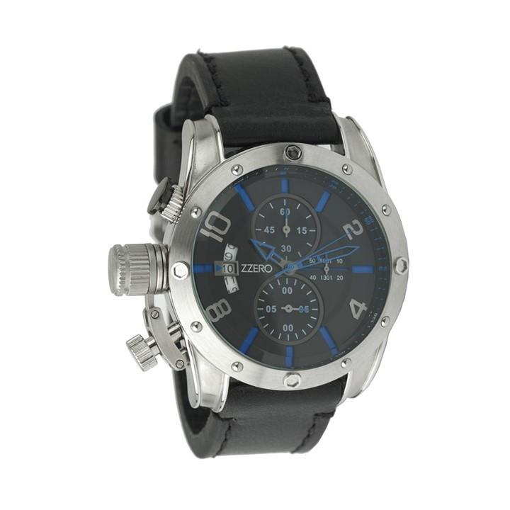 ZZero men's watch in steel - ZZERO