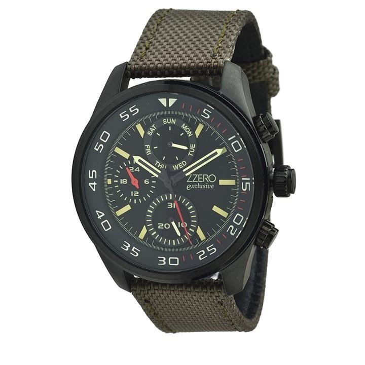 Exclusive watch in black steel - ZZERO