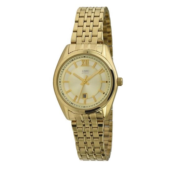 Reloj exclusivo en metal dorado. - ZZERO