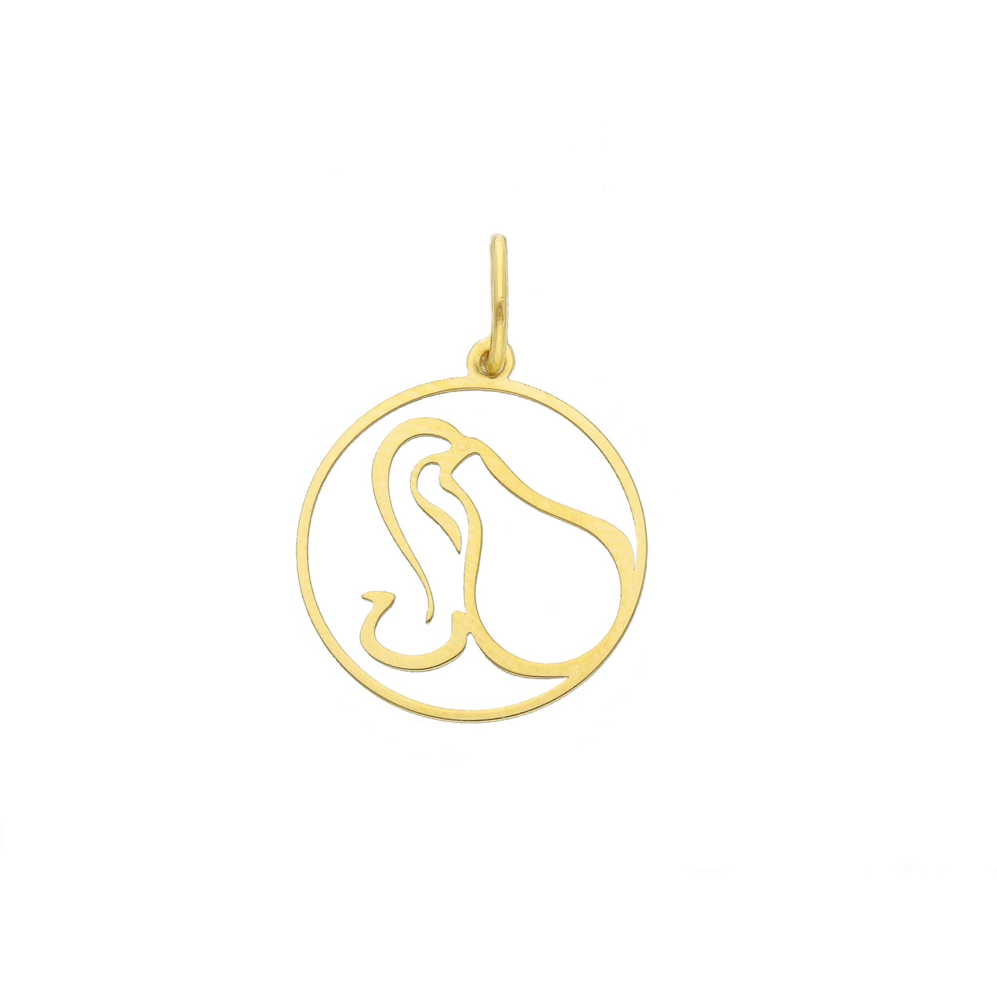 Ciondolo da donna in oro giallo 18 kt - ORO&CO