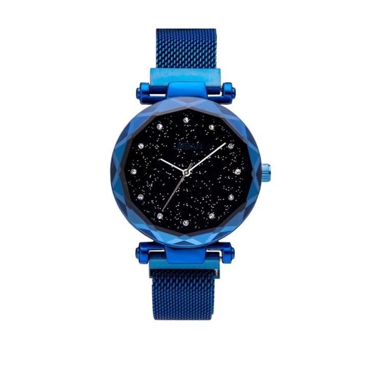 Urban women's watch in electric blue steel - ZZERO