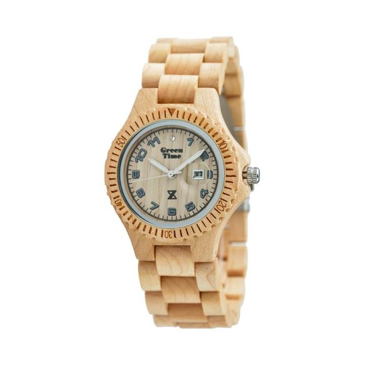 Orologio donna in legno Acero cassa 36 mm - GREEN TIME