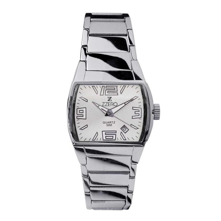 ZZero watch in steel rectangular case - ZZERO