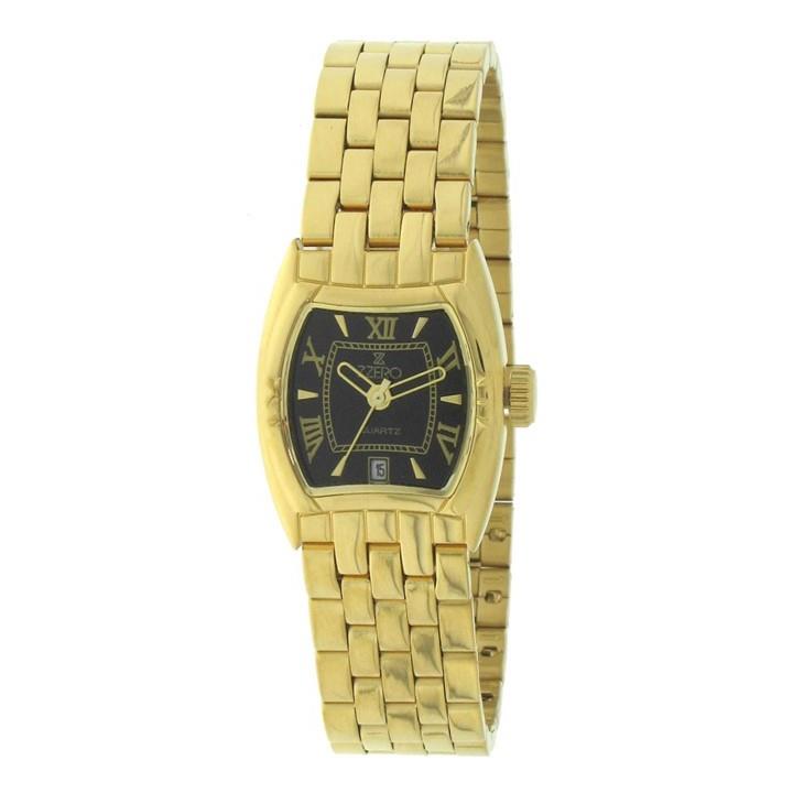 ZZero gold watch with square case - ZZERO