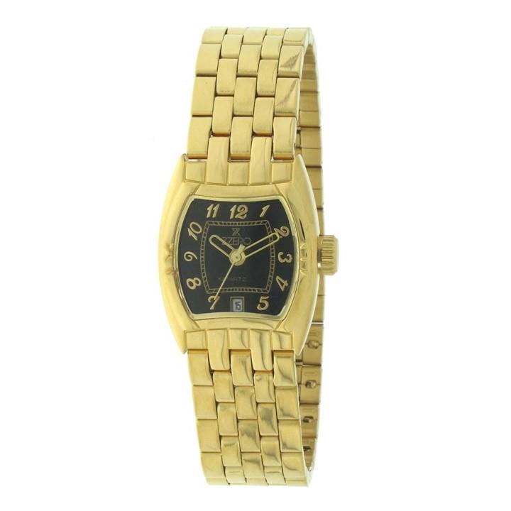 ZZero gold watch with square case - ZZERO