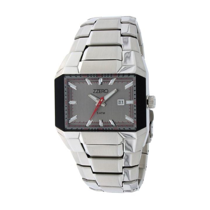 ZZero watch with rectangular metal case - ZZERO