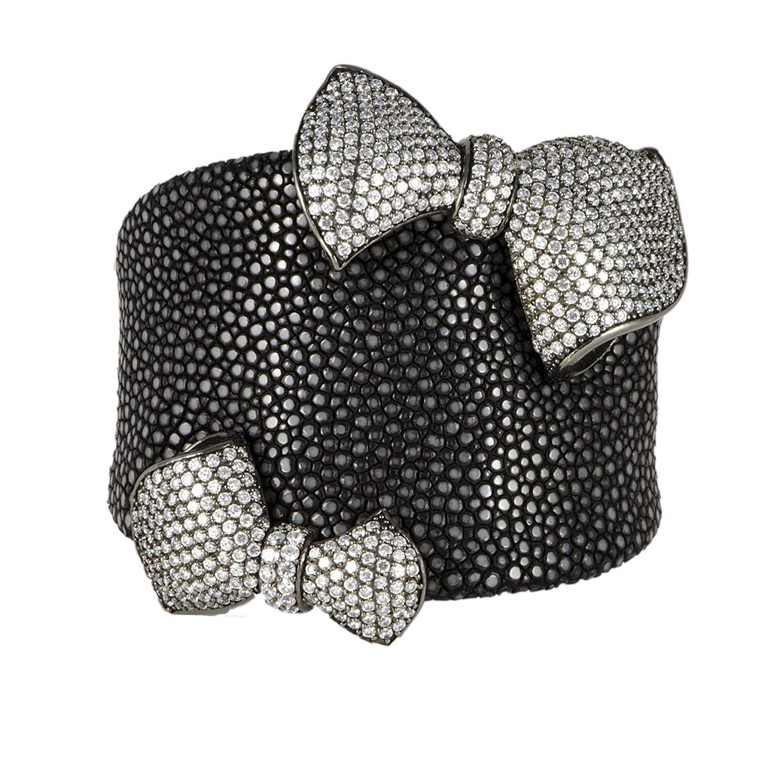 BRACCIALE FASHION IN ARGENTO E ZIRCONI - ZOCCAI