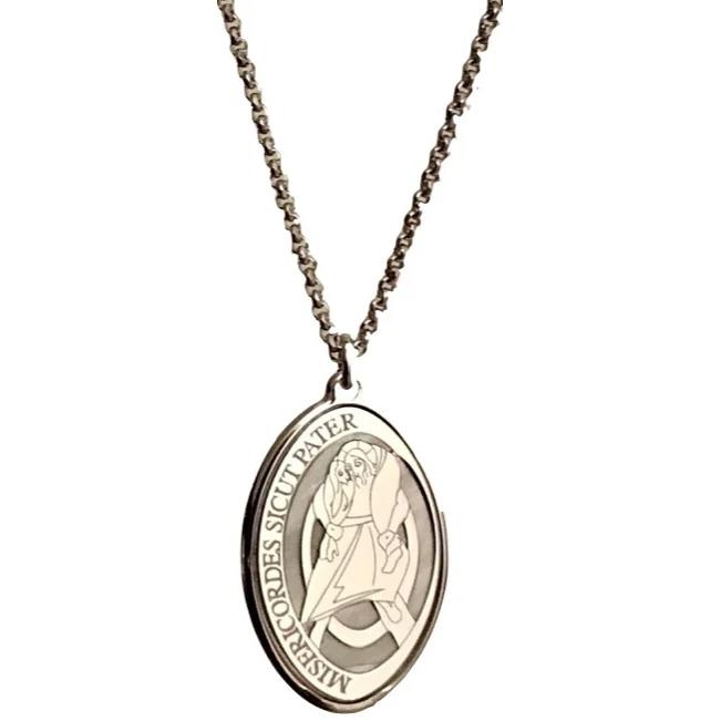 Silver necklace Jesus - AMEN