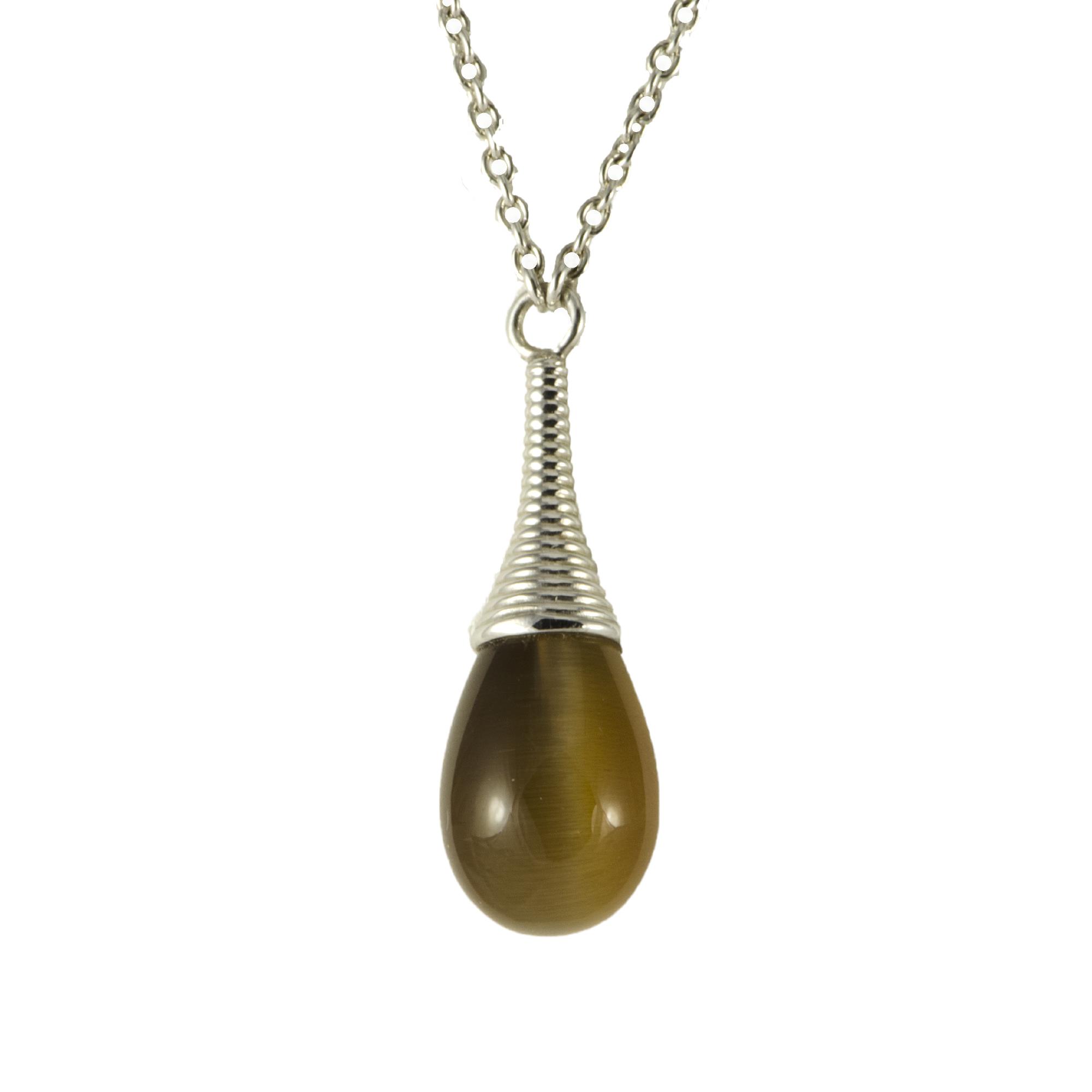 COLLANA IN ARGENTO E QUARZO - TI SENTO