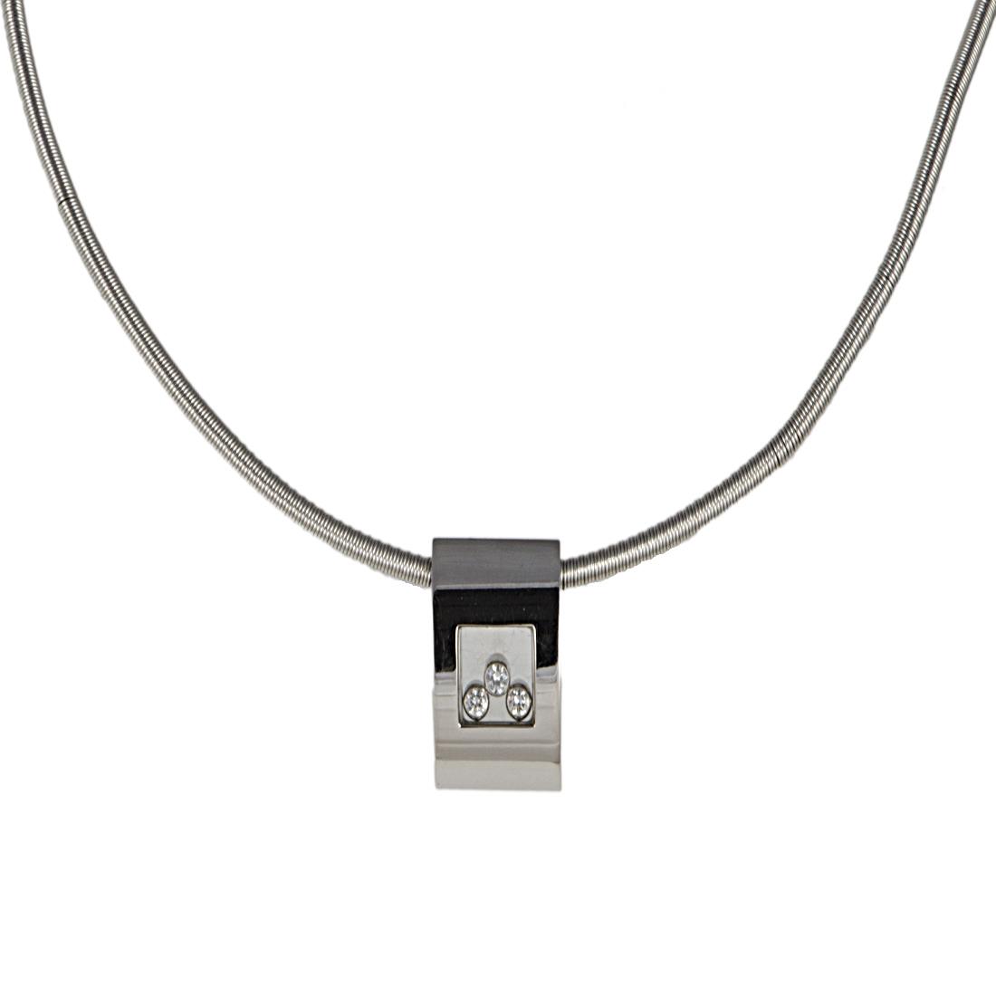 GIROCOLLO IN ORO BIANCO CON DIAMANTI CT 0,17 - 9394549 - CHOPARD