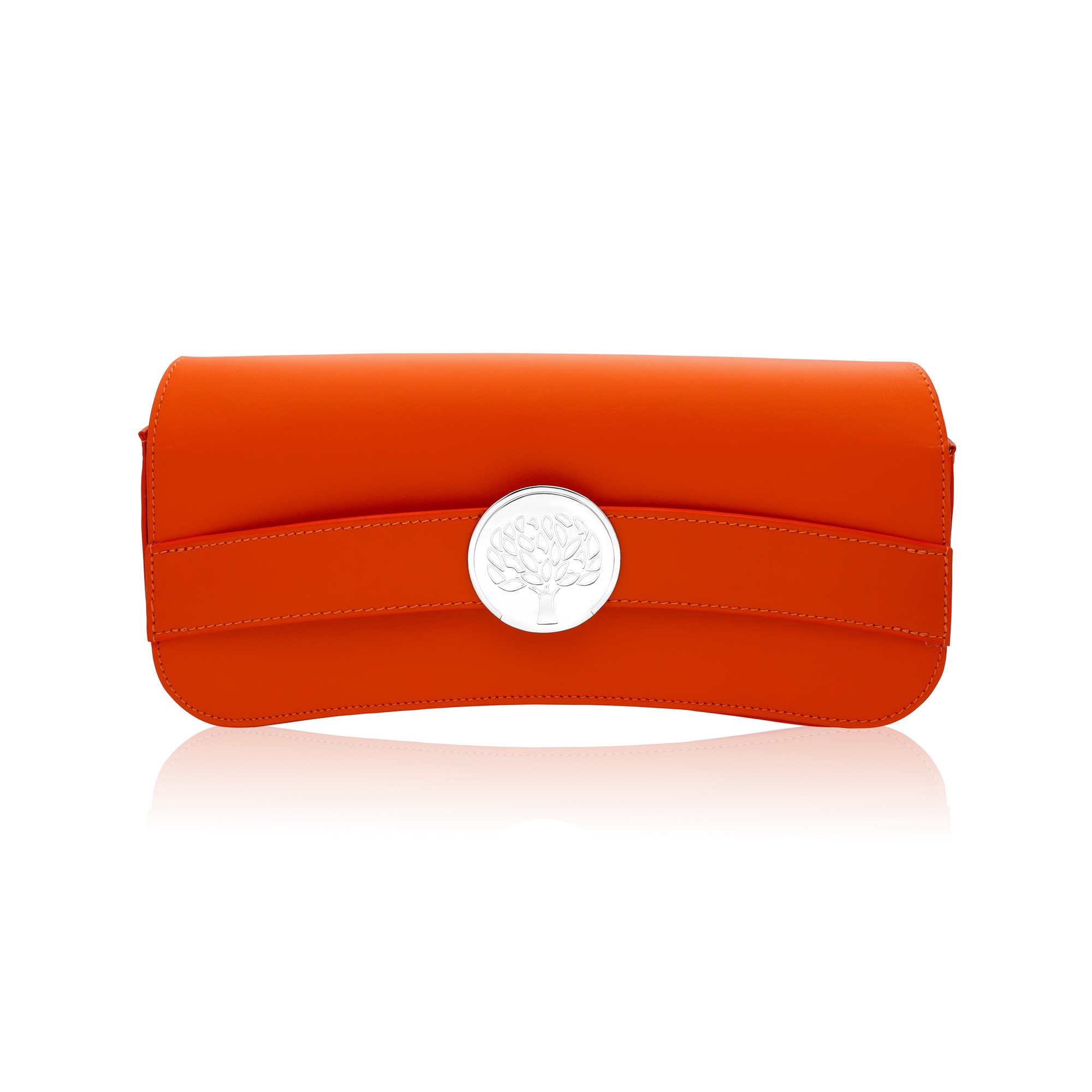 Bolso de Alfieri & St. John en piel aut&eacute;ntica color naranja - ALFIERI & ST. JOHN