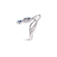 Frida Sapphire and diamond ring - ALFIERI & ST. JOHN