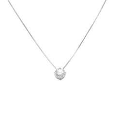 White gold light point necklace with 0.60 ct diamond - ALFIERI & ST. JOHN