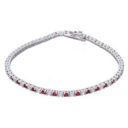 Silver tennis bracelet - ORO&CO 925