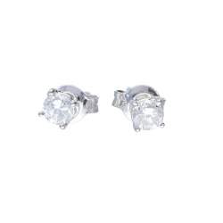 Light point earrings with diamonds ct. 0.66 - ALFIERI & ST. JOHN